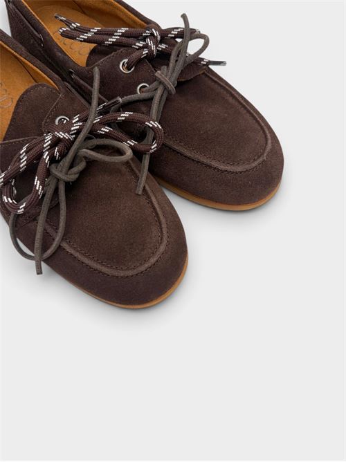 Mocassino vela velour t.moro IL LACCIO | 5120VELOURT.MORO/T.MORO